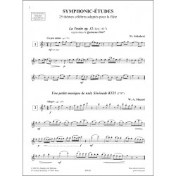 Sheet music SYMPHONIC-ÉTUDES Pascal Proust