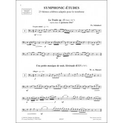 Sheet music SYMPHONIC-ÉTUDES Pascal Proust