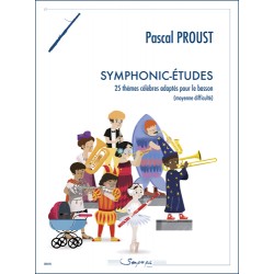 Sheet music SYMPHONIC-ÉTUDES Pascal Proust