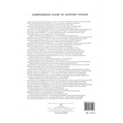 Partition MAGNIFICAT RV610A-611 Antonio Vivaldi