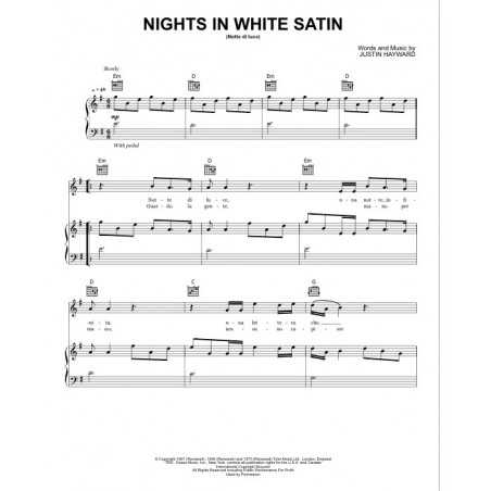 NIGHTS IN WHITE SATIN (NOTTE DI LUCE)