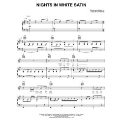 Partition NIGHTS IN WHITE SATIN The Moody Blues