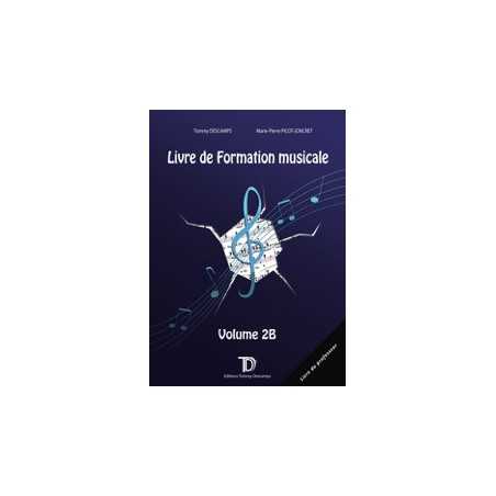 PROFESSEUR - LIVRE DE FORMATION MUSICALE VOL.2B