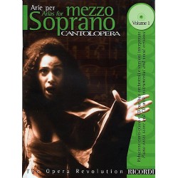 Cantolopera : Arias for Mezzo Soprano Vol.1 (+ CD)