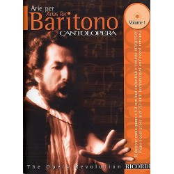 Cantolopera : Arias for Baritono Vol.1 (+ CD)
