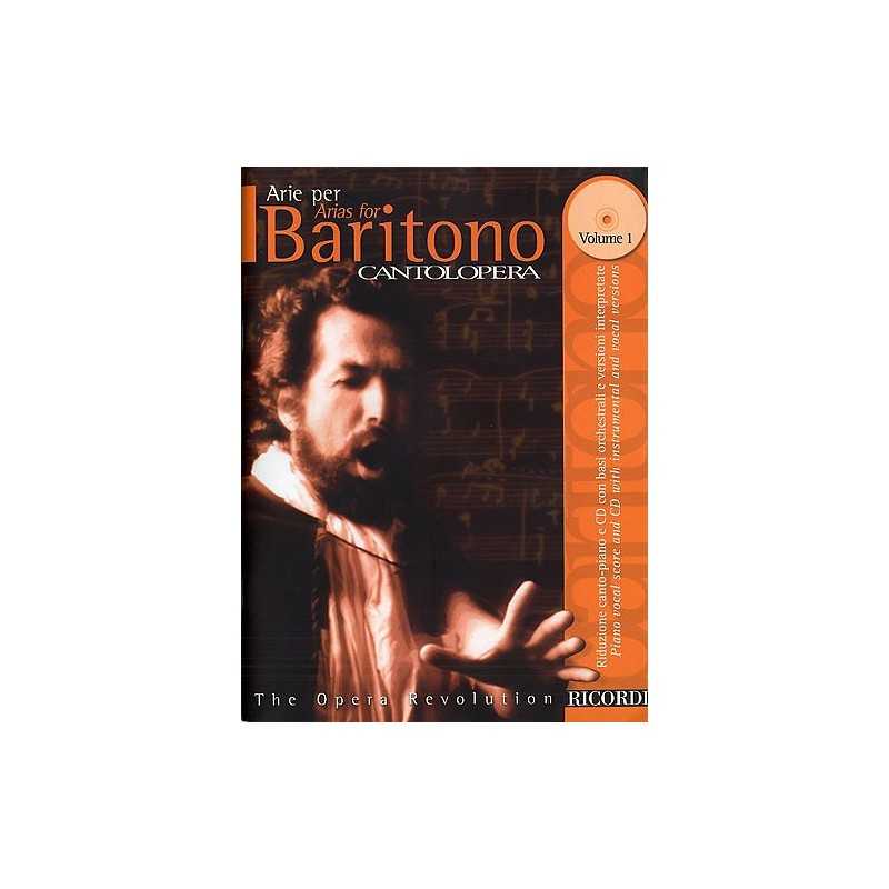 Cantolopera : Arias for Baritono Vol.1 (+ CD)