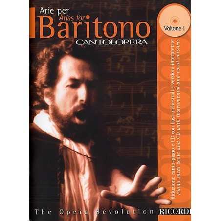 Cantolopera : Arias for Baritono Vol.1 (+ CD)