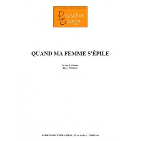 QUAND MA FEMME S'ÉPILE