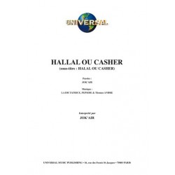 Partition HALLAL OU CASHER JOK’AIR