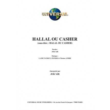 HALLAL OU CASHER