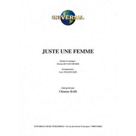JUSTE UNE FEMME