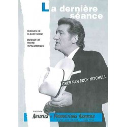 LA DERNIÈRE SÉANCE EDDY MITCHELL sheet music pdf