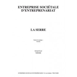 Partition LA SERRE VOYOU