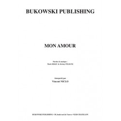 Partition MON AMOUR Vincent NICLO