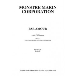 Partition PAR AMOUR DADJU