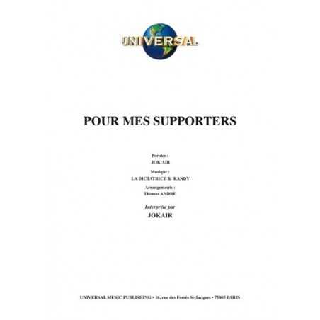 POUR MES SUPPORTERS