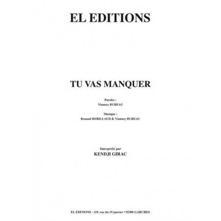 TU VAS MANQUER