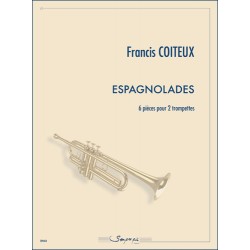 Sheet music ESPAGNOLADES Francis Coiteux