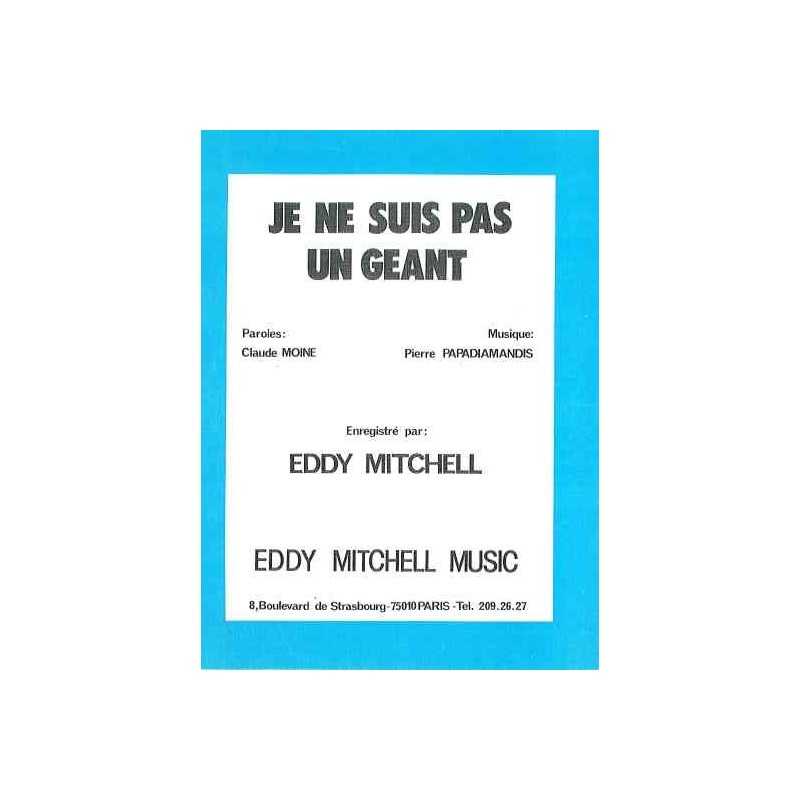 JE NE SUIS PAS UN GÉANT