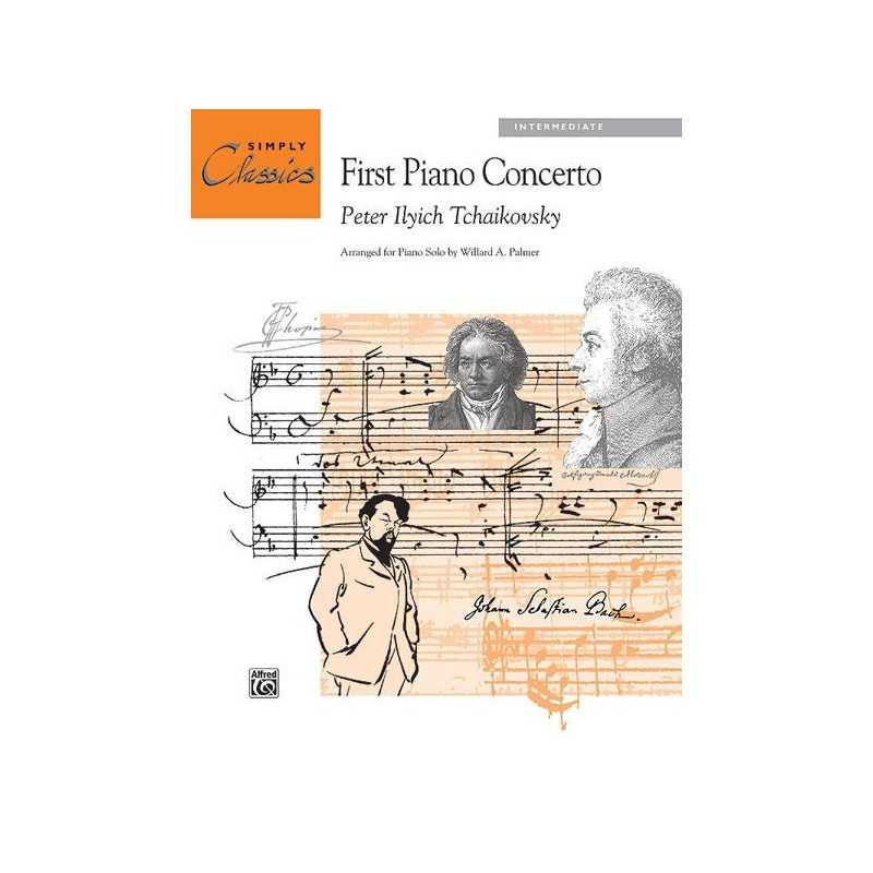Partition FIRST PIANO CONCERTO Pyotr Ilyich Tchaikovsky