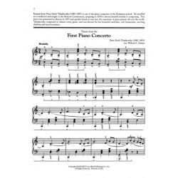 Partition FIRST PIANO CONCERTO Pyotr Ilyich Tchaikovsky