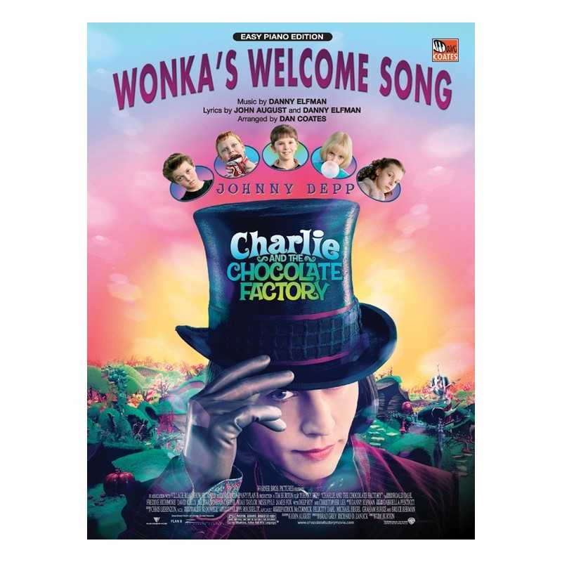 Partition WONKA'S WELCOME SONG Danny Elfman
