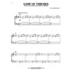 Sheet music GAME OF THRONES Ramin Djawadi