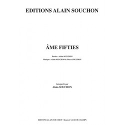 Partition ÂME FIFTIES Alain Souchon pdf