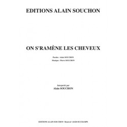 Partition ON S'RAMÈNE LES CHEVEUX Alain Souchon