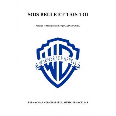SOIS BELLE ET TAIS-TOI