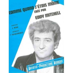 COMME QUAND J'ÉTAIS MÔME