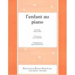 Sheet music L'ENFANT AU PIANO Serge LAMA PDF