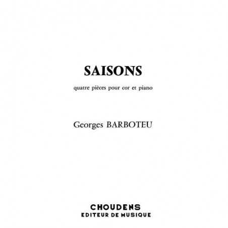 SAISONS POUR COR EN UT ET EN FA