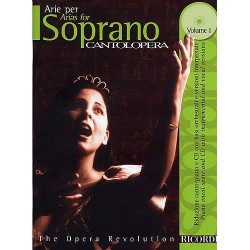 Cantolopera : Arias for Soprano Vol.1 (+ CD)