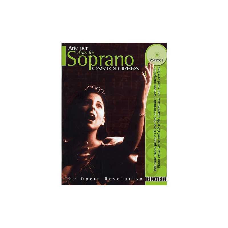Cantolopera : Arias for Soprano Vol.1 (+ CD)