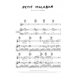 Partition PETIT MALABAR Fred PALLEM