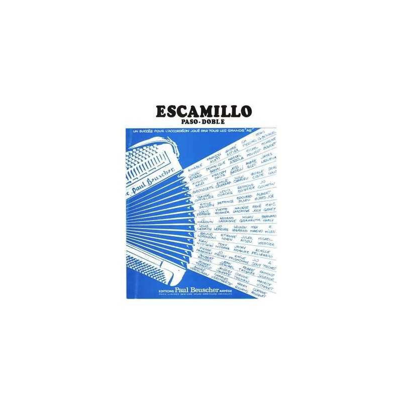 Sheet music ESCAMILLO Aimable