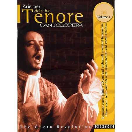 Cantolopera : Arias for Tenore Vol.1 (+ CD)