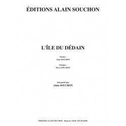 Partition L'ÎLE DU DÉDAIN Alain Souchon