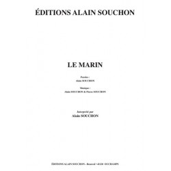 Partition LE MARIN Alain Souchon
