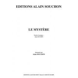 Partition LE MYSTÈRE Alain Souchon