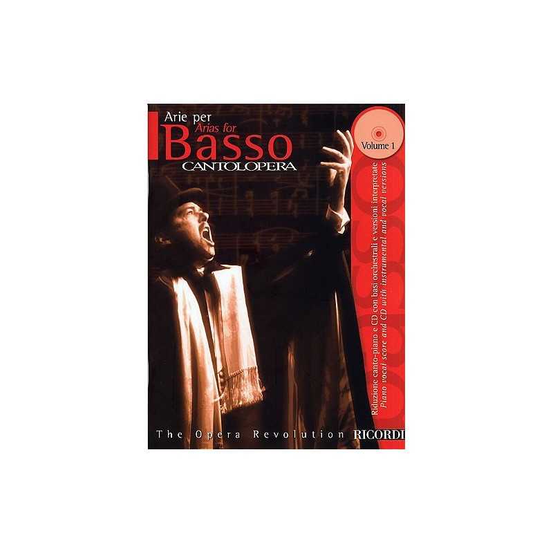 Cantolopera : Arias for Basso Vol.1 (+ CD)