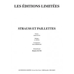 Partition STRAUSS ET PAILLETTES Roméo ELVIS