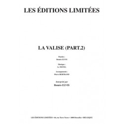 Partition LA VALISE (PART 2) Roméo ELVIS