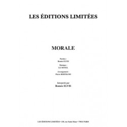 Partition MORALE Roméo ELVIS
