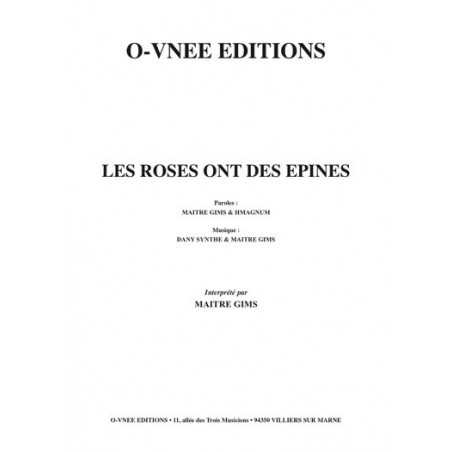 LES ROSES ONT DES ÉPINES