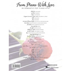 Partition FROM PIANO WITH LOVE