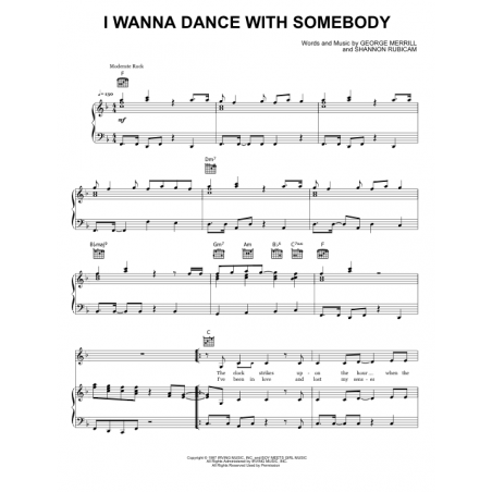I WANNA DANCE WITH SOMEBODY