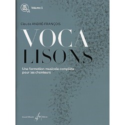 musical training VOCALISONS VOLUME 1 Claude André-François