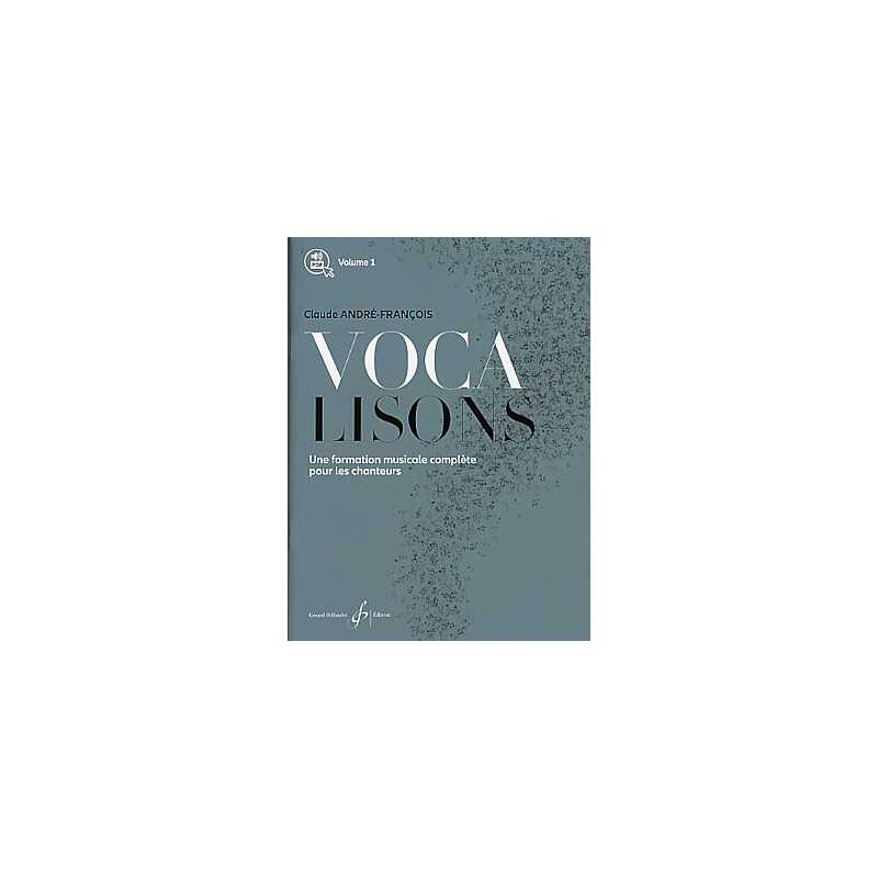musical training VOCALISONS VOLUME 1 Claude André-François